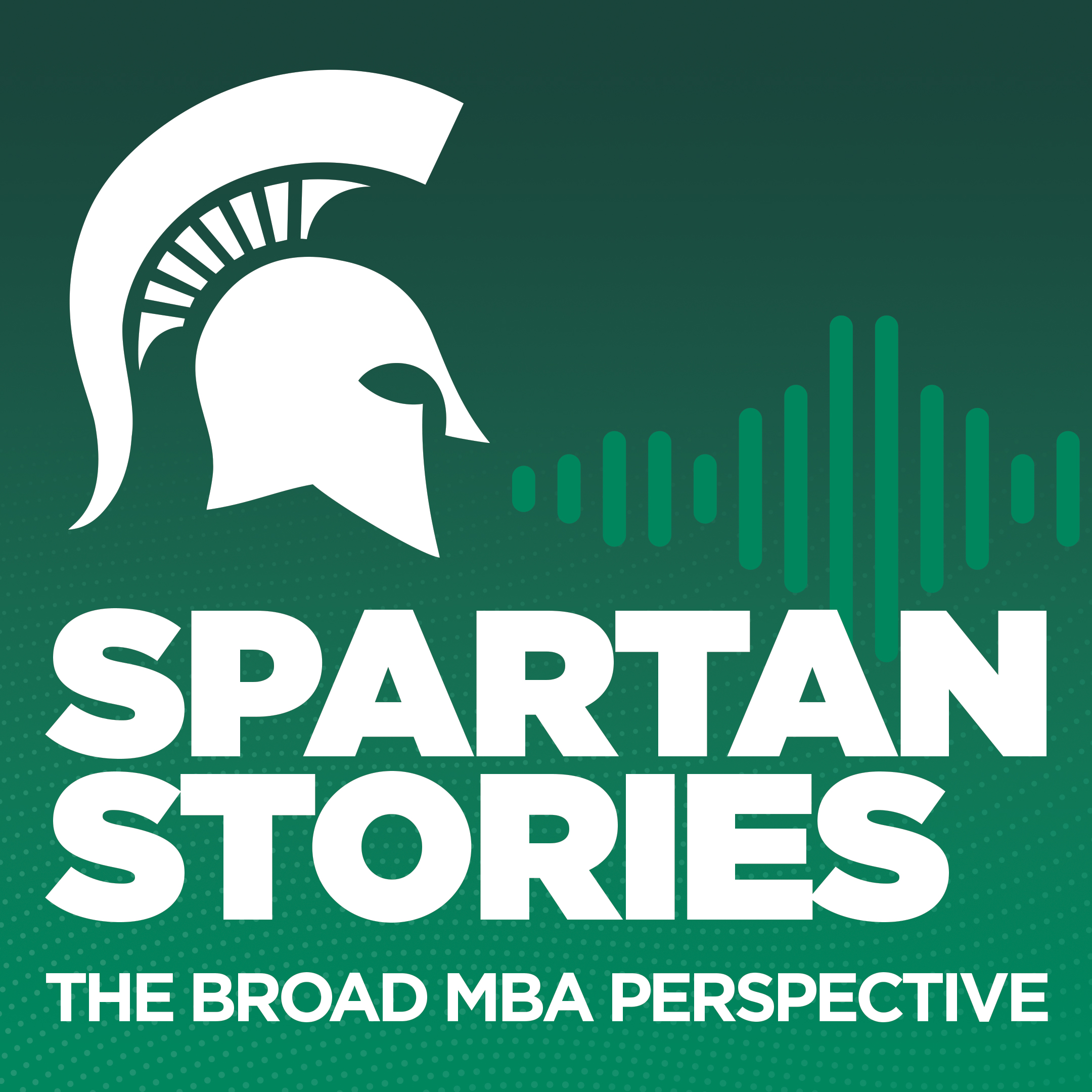 spartan stories broad mba podcast logo