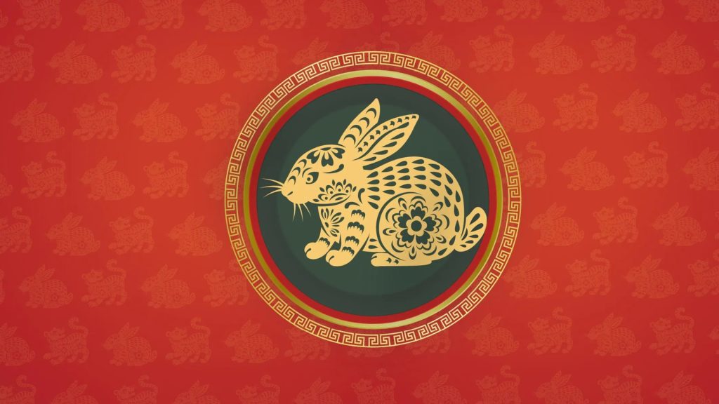Lunar New Year MSU graphic for Year of the Rabbit