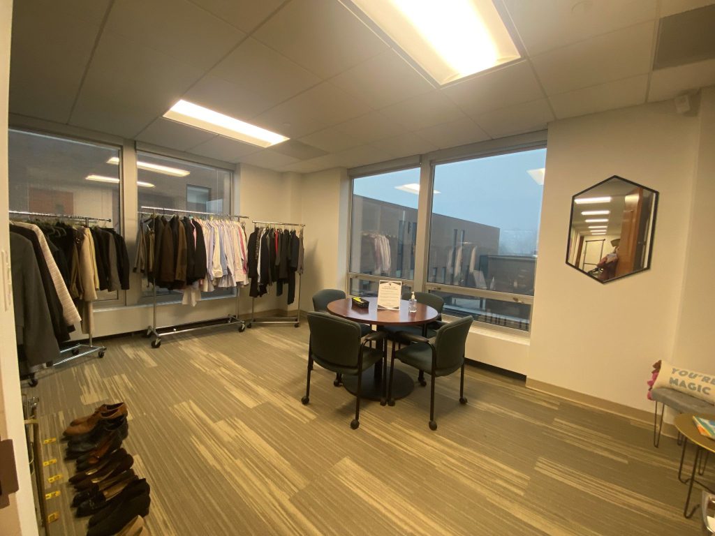 A Photo of clothing that is available at the Empowerment Closet