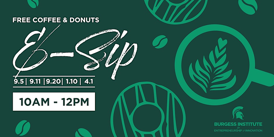 E-Sip Coffee & Donuts, April 1, 2024, 10am-12pm