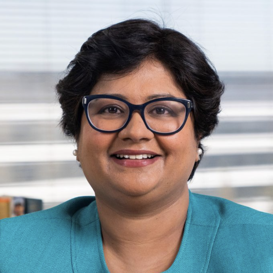 Priya Balasubramanium (MBA ’01), vice president of operations at Apple