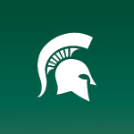 Spartan helmet on green background