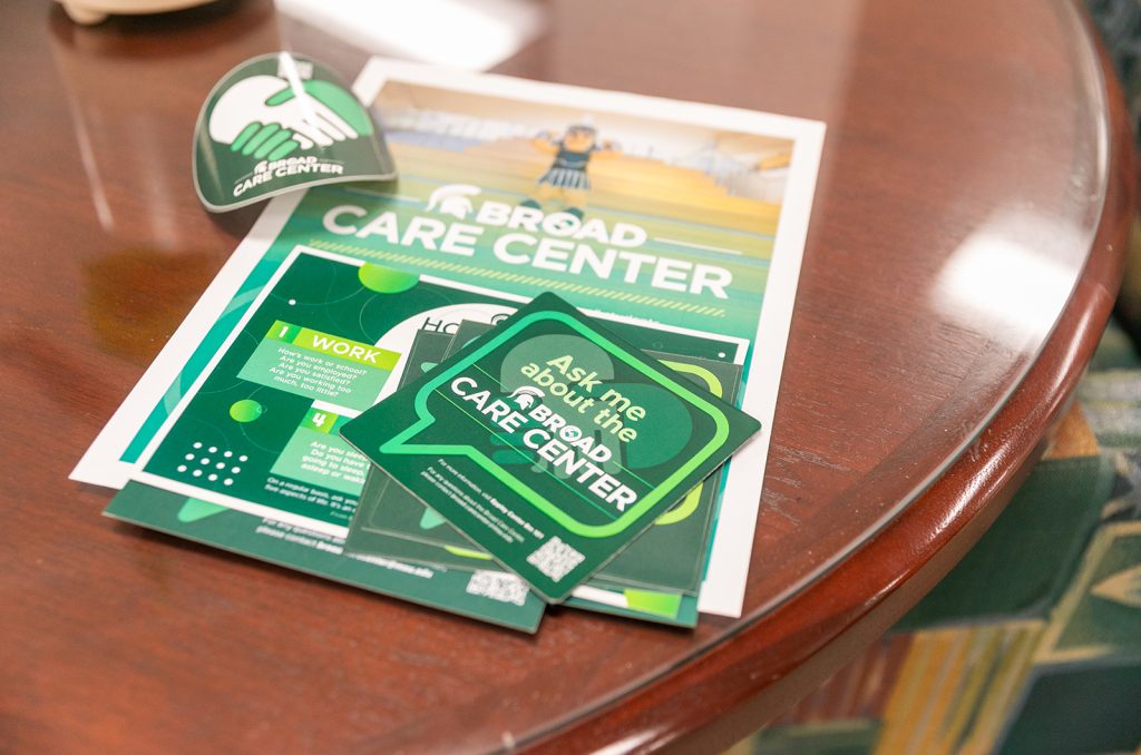 Broad Care Center promotional materials