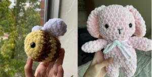 Knit plushies
