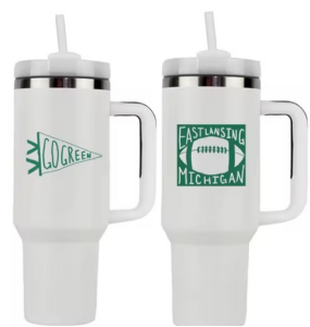Large cups with logos 
