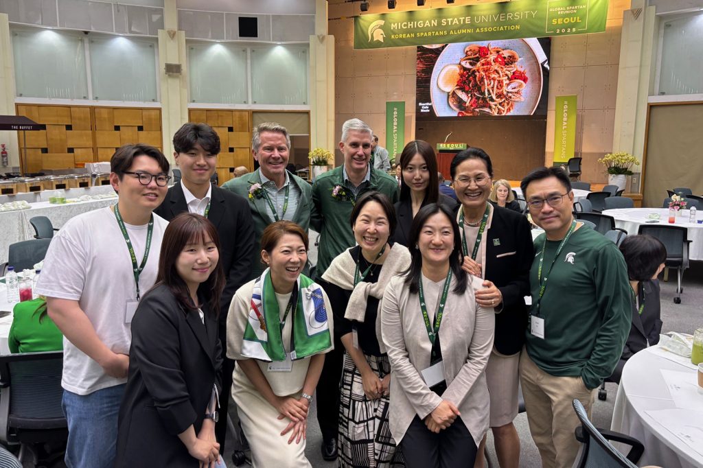 Group photo of event attendees