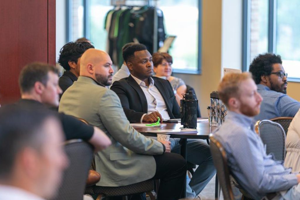 EMBA event attendees