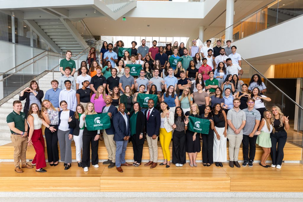 Group shot of the Leadership in Action conference