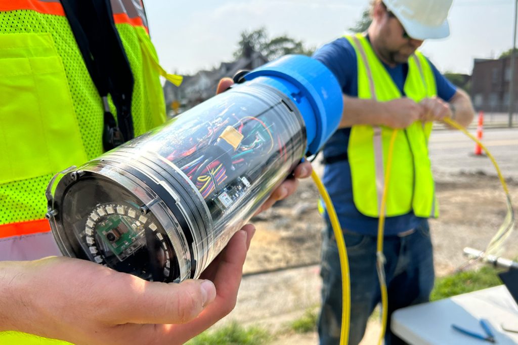 Motmot team working on a job site