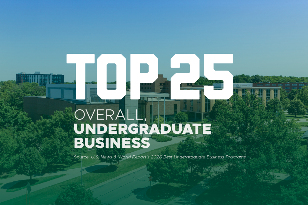 Top 25 overall undergraduate business
