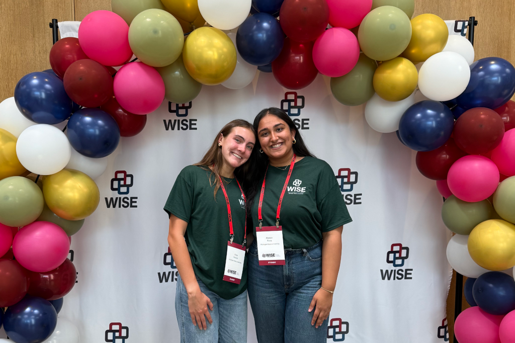 Rana and Rolison at event