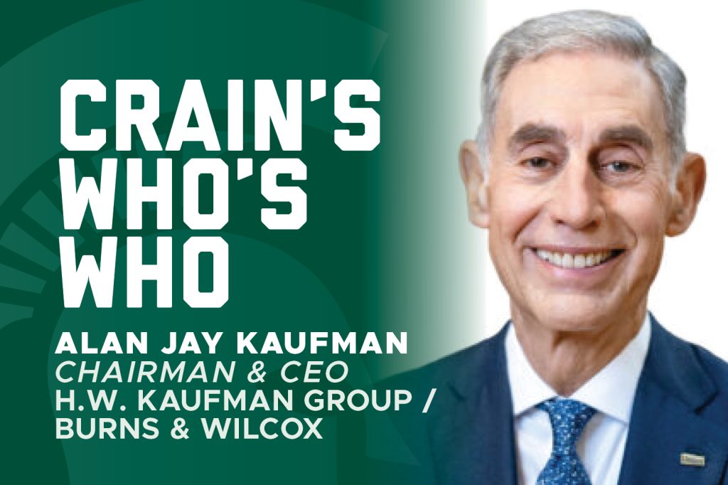 Crain's Who's Who Alan Jay Kaufman