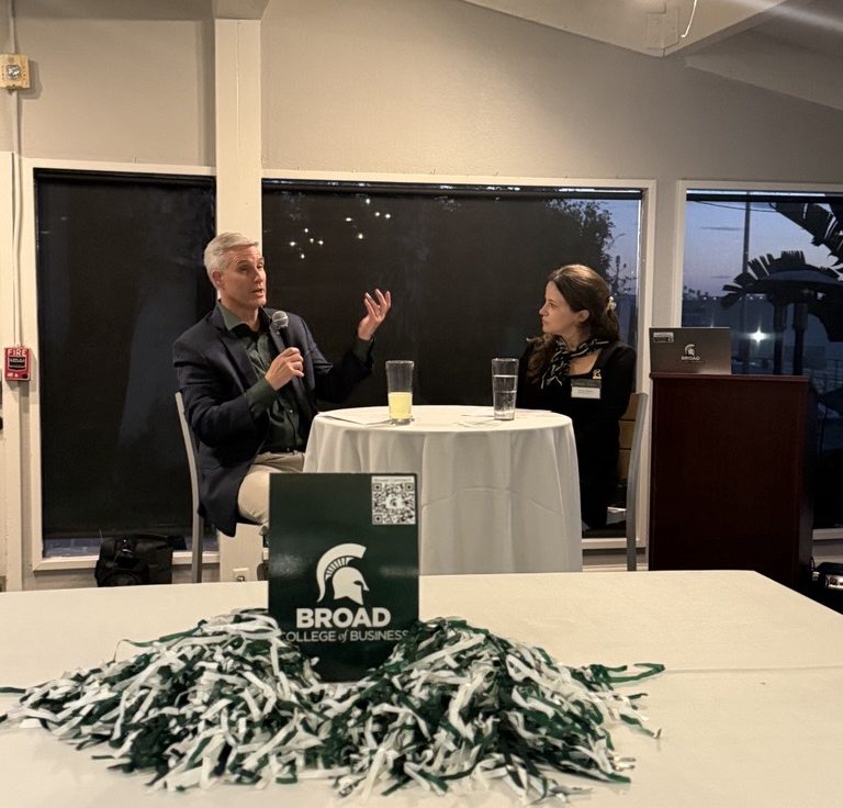 Dean Souder speaking at event