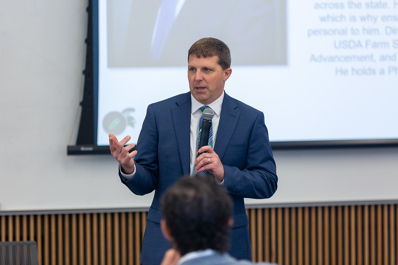 Dr. Tim Boring speaking at the FAST Symposium.