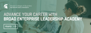 Broad Enterprise Leadership Academy (BELA) Apply Call to Action