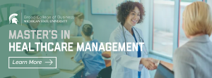 Healthcare Management Learn More Call to Action