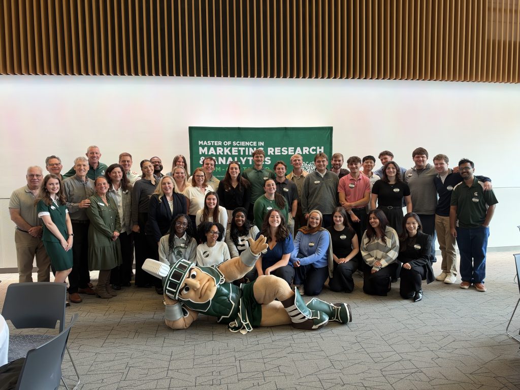 Industry leaders, alumni and graduate students gather at MSU's 5th Annual Spartan Insights Summit.