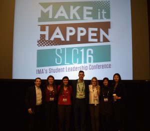 IMASC members attend the 2016 IMA Student Conference.
