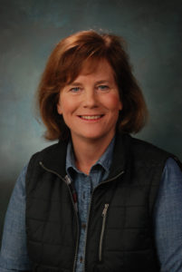 Professional headshot of alumna Linda Hubbard, president and COO of Carhartt