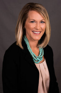 Professional headshot of Tammy Hannah (EMBA '20), president and CEO of Origami Brain Injury Rehabilitation Center.