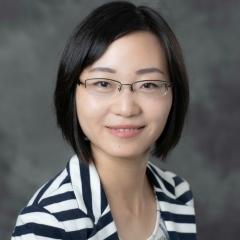 A professional headshot of Sue Yang, third-year accounting Ph.D. candidate